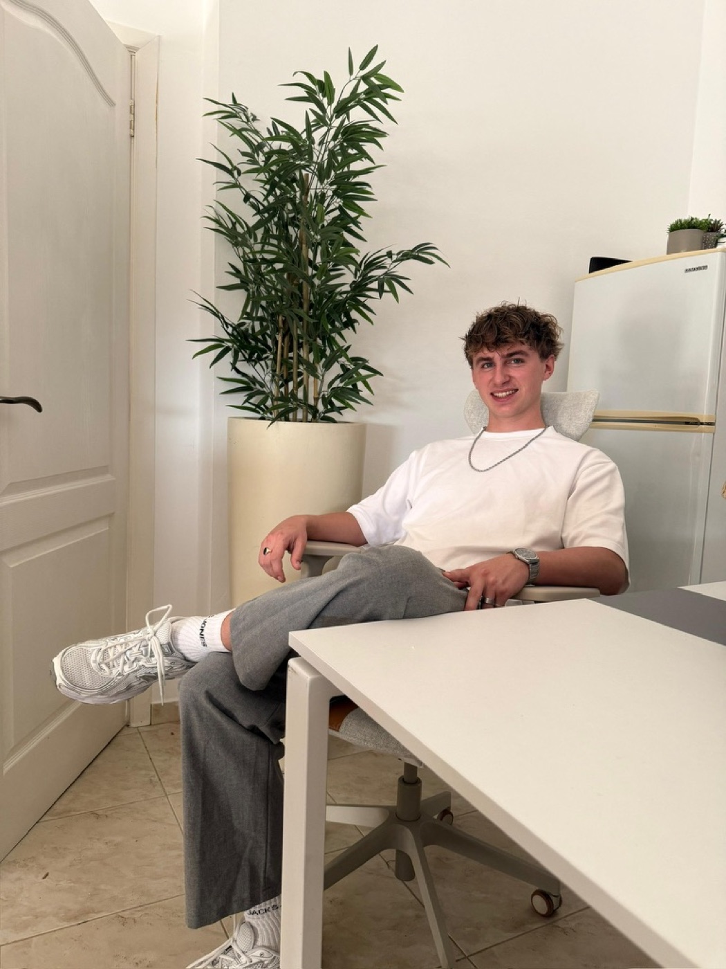 Pepijn van Erp Taalman Kip working on a client project